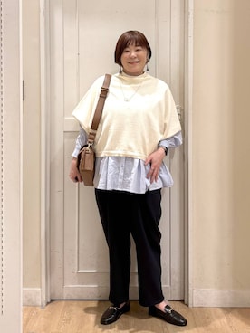 さかもってぃさん（レディース・163cm）の冬コーディネート