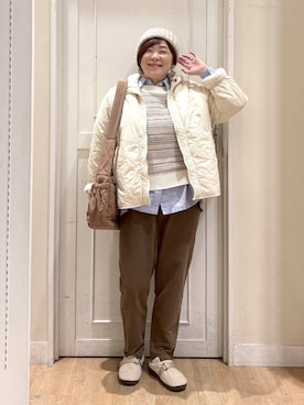 「アイテム（その他シューズ）」を使った、さかもってぃさん（レディース・163cm・40代）の秋コーディネート