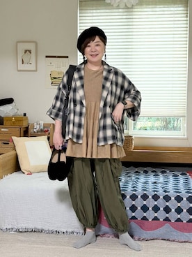 さかもってぃさん(レディース・163cm)の秋コーディネート