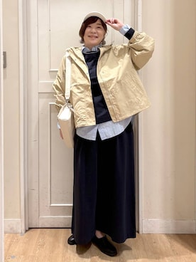 さかもってぃさん（レディース・163cm）の冬コーディネート