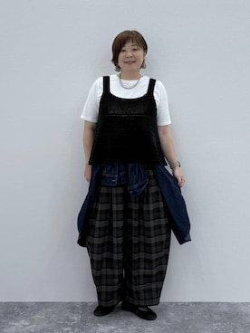 さかもってぃさん（レディース・163cm）の秋コーディネート