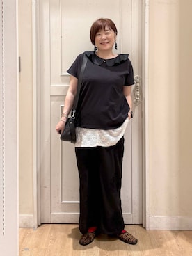 さかもってぃさん（レディース・163cm）の夏コーディネート