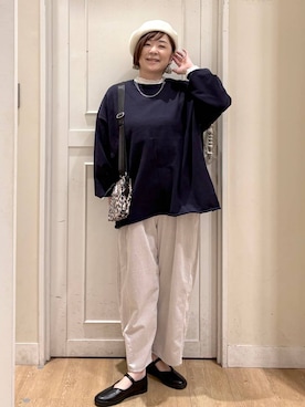 さかもってぃさん(レディース・163cm)の冬コーディネート