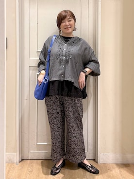 さかもってぃさん（レディース・163cm）の夏コーディネート