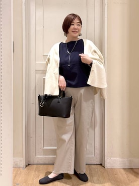 さかもってぃさん(レディース・163cm)の春コーディネート