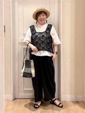 さかもってぃさん(レディース・163cm)の夏コーディネート