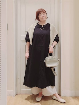 「アイテム（ワンピース/ドレス）」を使った、さかもってぃさん（レディース・164cm・40代）の夏コーディネート