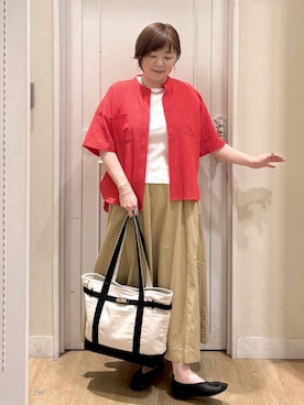 さかもってぃさん(レディース・163cm)の夏コーディネート