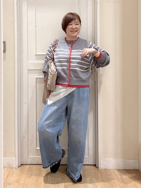 さかもってぃさん(レディース・163cm)の秋コーディネート