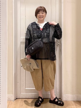 さかもってぃさん(レディース・163cm)の夏コーディネート