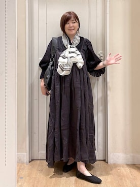 「アイテム（タンクトップ）」を使った、さかもってぃさん（レディース・163cm・40代）の夏コーディネート