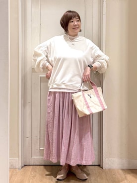 さかもってぃさん（レディース・163cm）の冬コーディネート