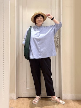 さかもってぃさん（レディース・163cm・40代）の春コーディネート