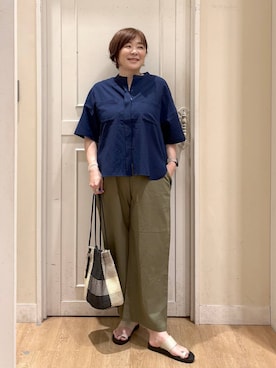 さかもってぃさん(レディース・163cm)の夏コーディネート