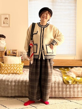 さかもってぃさん(レディース・163cm)の冬コーディネート