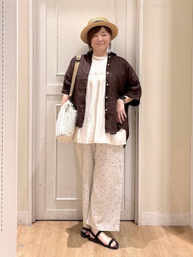 さかもってぃさん(レディース・163cm)の夏コーディネート