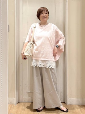 さかもってぃさん(レディース・163cm)の夏コーディネート