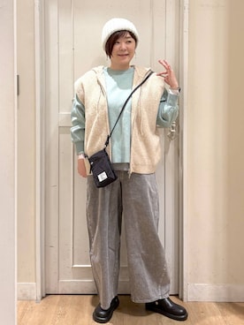 さかもってぃさん（レディース・163cm）の冬コーディネート