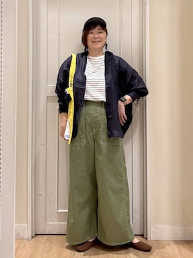 さかもってぃさん(レディース・163cm)の春コーディネート