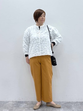 さかもってぃさん（レディース・163cm・40代）の春コーディネート