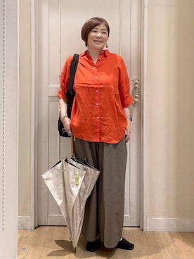 さかもってぃさん(レディース・163cm)の夏コーディネート