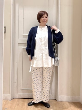 「クリップDAYS_studio CLIP」｜「アイテム（アクセサリー）」を使った、さかもってぃさん（レディース・163cm）の春コーディネート