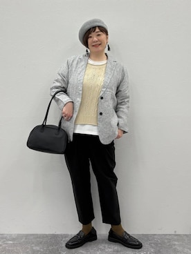 さかもってぃさん（レディース・163cm）の冬コーディネート