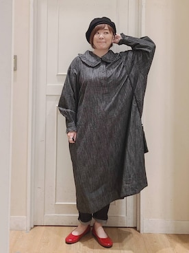 「アイテム（ワンピース/ドレス）」を使った、さかもってぃさん（レディース・164cm・40代）の夏コーディネート