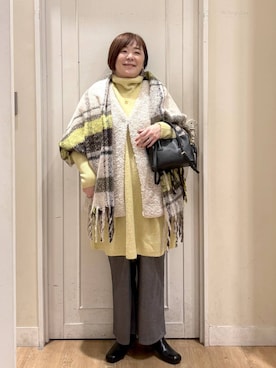 さかもってぃさん（レディース・163cm）の冬コーディネート