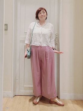 さかもってぃさん（レディース・164cm）の夏コーディネート