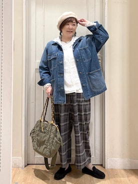 さかもってぃさん(レディース・163cm)の秋コーディネート