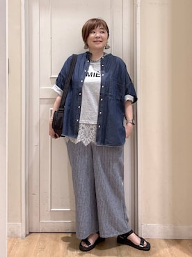さかもってぃさん(レディース・163cm)の夏コーディネート