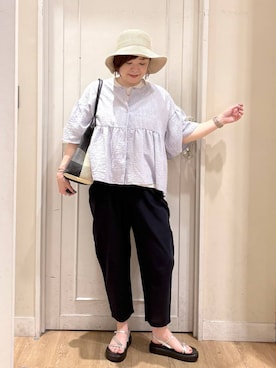 さかもってぃさん(レディース・163cm)の夏コーディネート