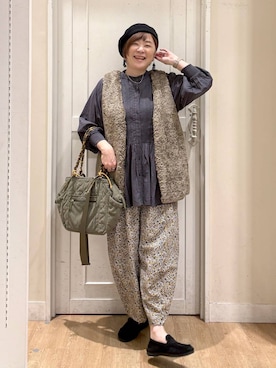 さかもってぃさん(レディース・163cm)の秋コーディネート