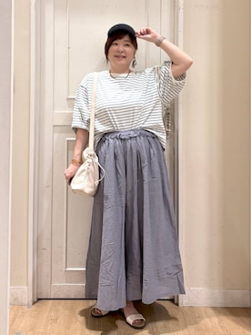 さかもってぃさん(レディース・163cm)の夏コーディネート
