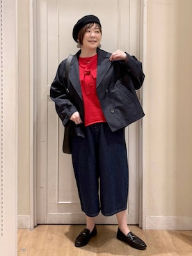 さかもってぃさん(レディース・163cm)の春コーディネート