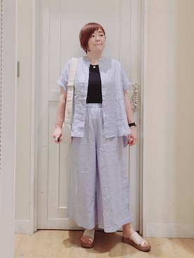 さかもってぃさん（レディース・164cm）の夏コーディネート