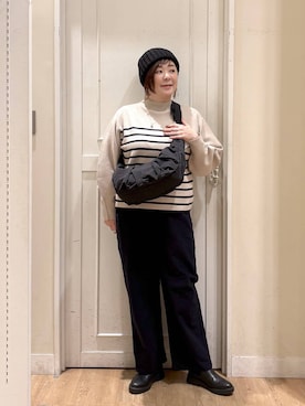 さかもってぃさん（レディース・163cm）の冬コーディネート