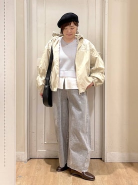 さかもってぃさん(レディース・163cm)の春コーディネート