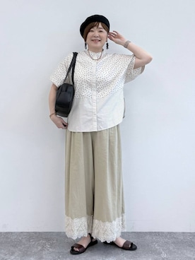さかもってぃさん（レディース・163cm）の夏コーディネート