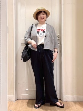 さかもってぃさん(レディース・163cm)の春コーディネート