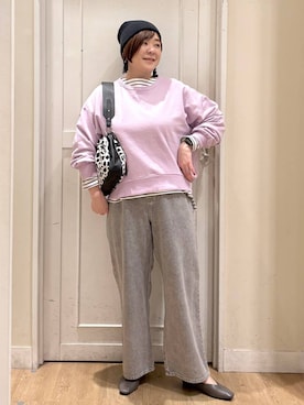 さかもってぃさん（レディース・163cm）の冬コーディネート