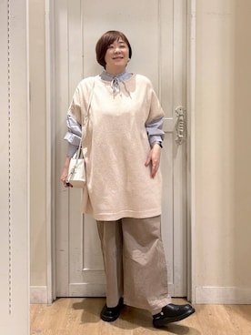 さかもってぃさん(レディース・163cm)の冬コーディネート