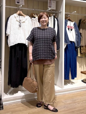 さかもってぃさん(レディース・163cm)の夏コーディネート