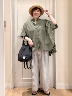 さかもってぃさん（レディース・163cm）の春コーディネート