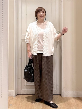 さかもってぃさん（レディース・163cm）の夏コーディネート