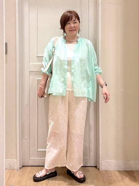 さかもってぃさん(レディース・163cm)の夏コーディネート