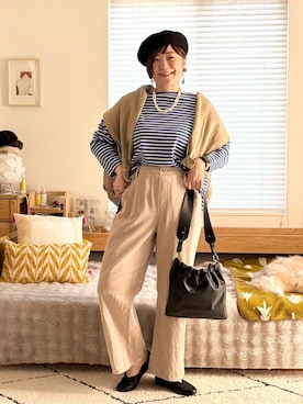 さかもってぃさん（レディース・163cm）の冬コーディネート