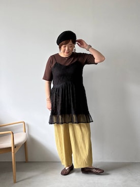 さかもってぃさん(レディース・163cm)の夏コーディネート