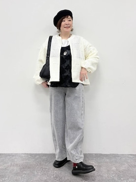 さかもってぃさん（レディース・163cm）の冬コーディネート